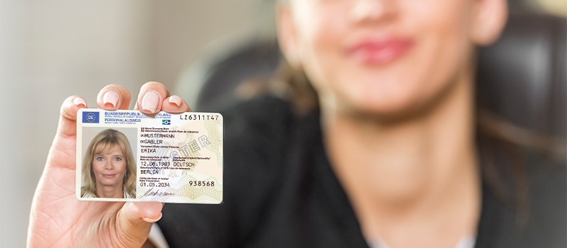 Personalausweis ist mitzuführen