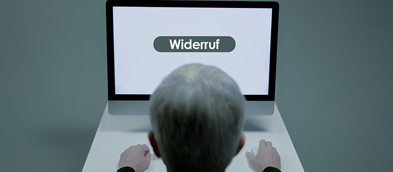 „Widerrufsbutton“ auf Homepage